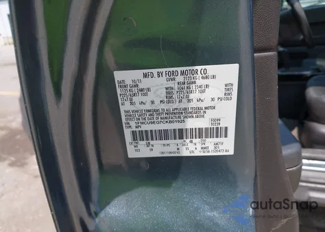 2012 Ford Escape Limited from USA, damaged, VIN 1FMCU9EG7CKB01925